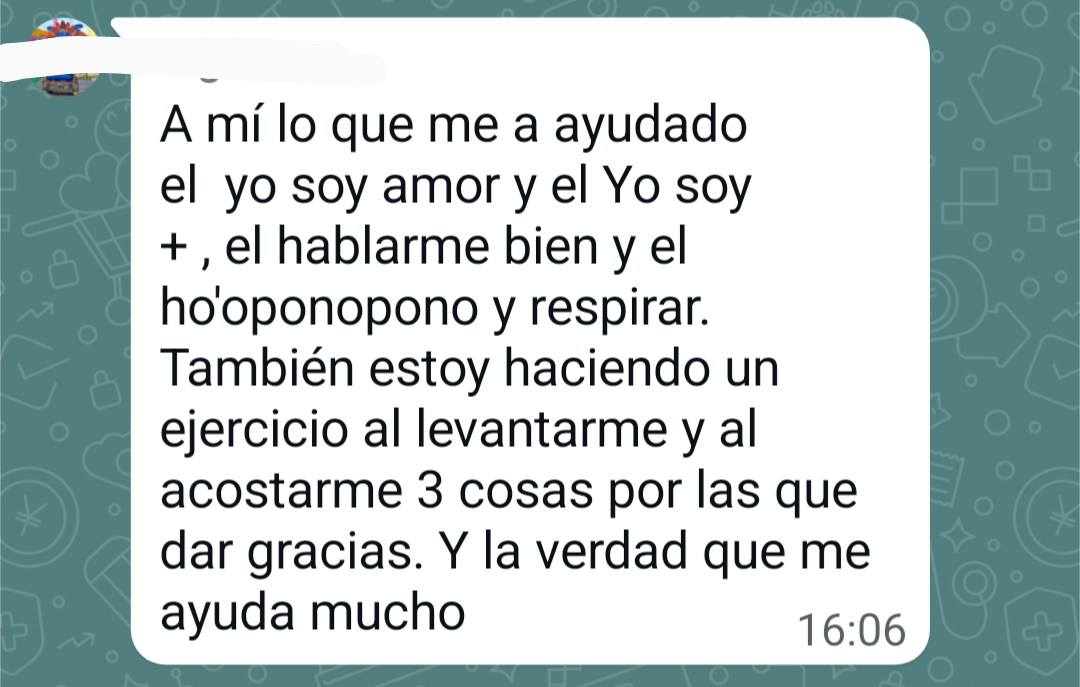 Testimonio real de una participante del Círculo